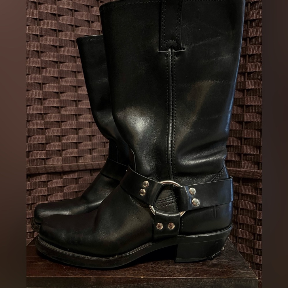 Frye Harness 12R Moto Boots - Picture 5 of 8
